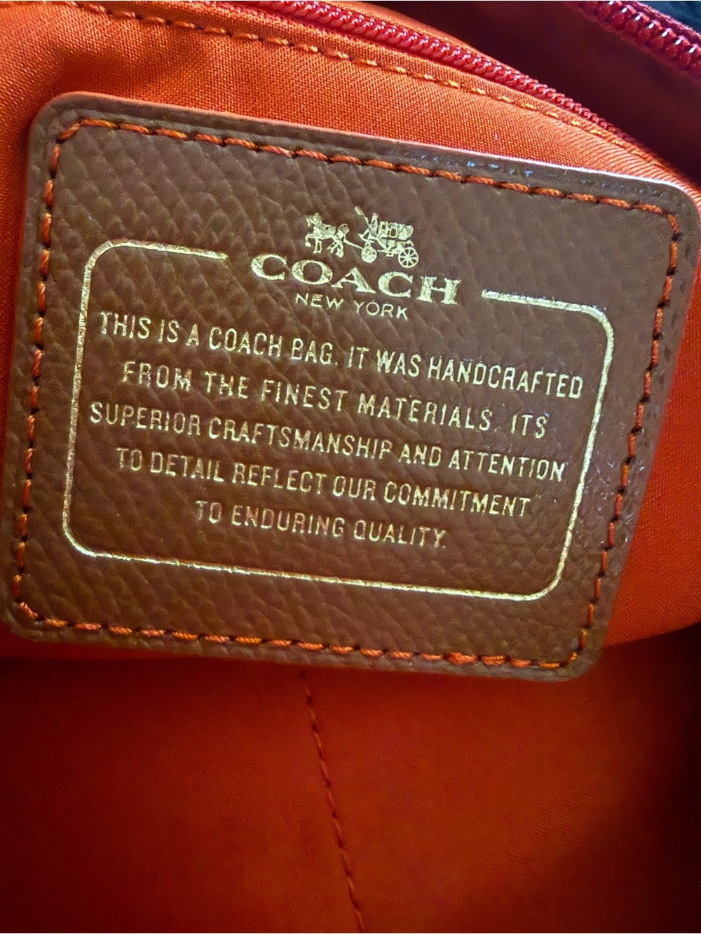 Coach Sawyer Nylon Leather Shoulder Crossbody Bag Red Crimson 2016 Pristine - Picture 5 of 14